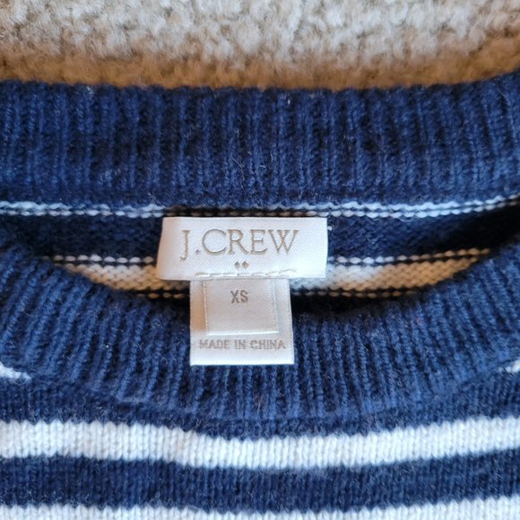 J. Crew Factory wool-blend fair isle sweater size XS - Picture 2 of 10